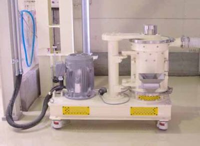 写真:気流製粉機
