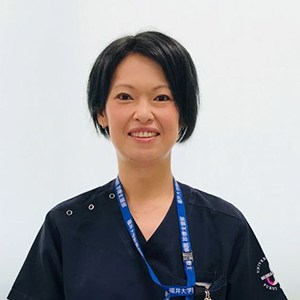 福井大学医学部附属病院リハビリテーション科 言語聴覚士 小林奈美子さん